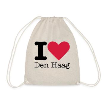 I Love Den Haag - Turnbeutel - Natur - Vorne