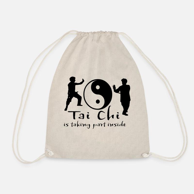 Tai Chi yin yang - Turnbeutel - Natur