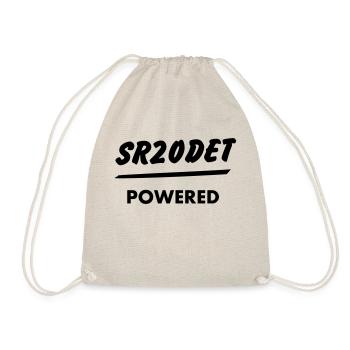JDM T Engine powered SR20DET | T-shirts JDM - Drawstring Bag - nature - Front