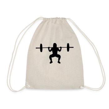 gym girl - Turnbeutel - Natur - Vorne