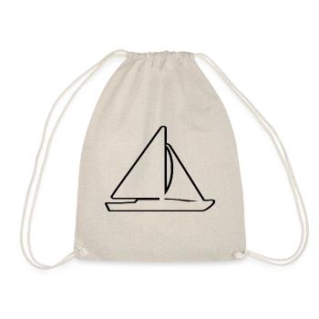 Sail - Drawstring Bag - nature - Front