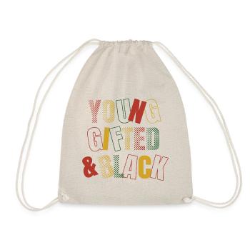 Juneteenth Black History Day Pride Gift - Drawstring Bag - nature - Front