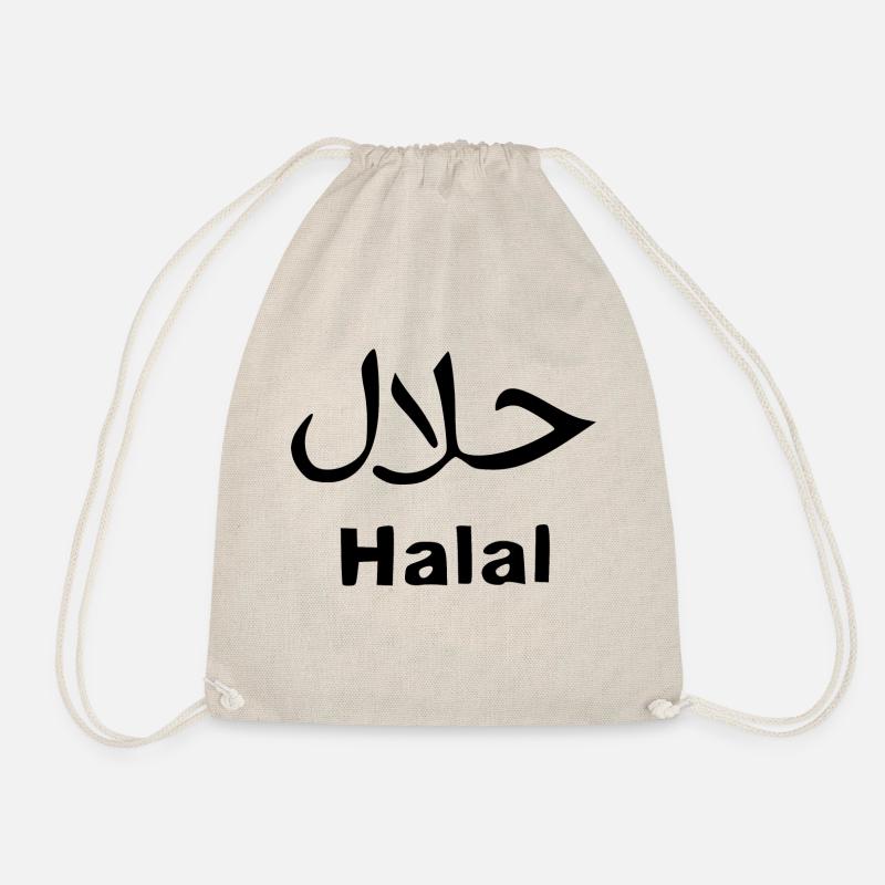 Halal - Religion - Islam - Drawstring Bag - nature