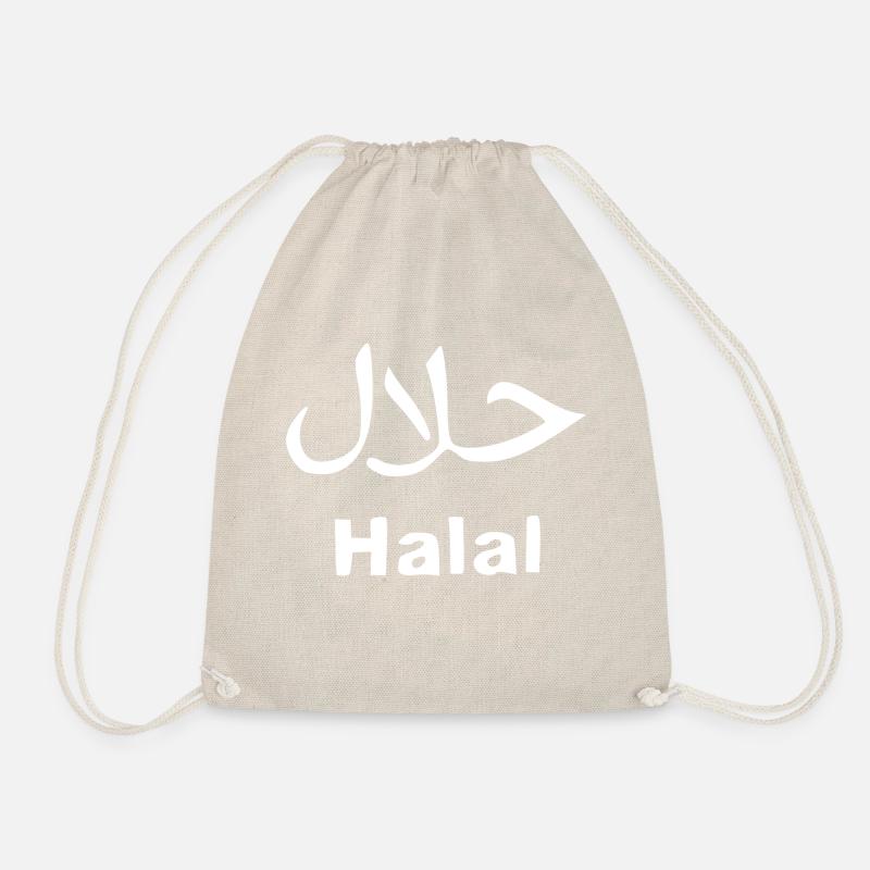 Halal - Religion - Islam - Turnbeutel - Natur