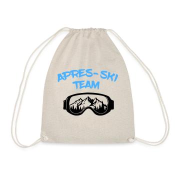 Apres Ski Team - Turnbeutel - Natur - Vorne