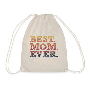 BESTE MUTTER ALLER ZEITEN - Turnbeutel - Natur - Vorne