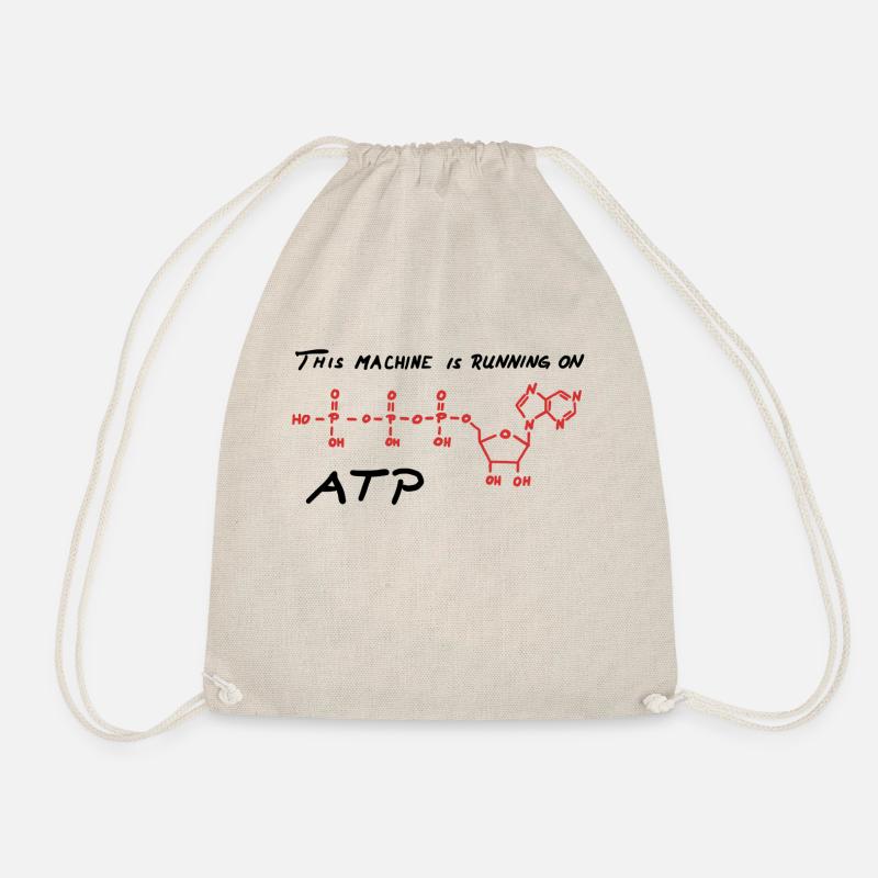 This machine is running on ATP - Turnbeutel - Natur