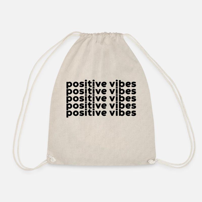 Positive Vibes - Turnbeutel - Natur