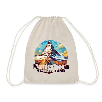 Matterhorn Zermatt Randonnée Ski Souvenir - Sac de sport léger - nature - Devant