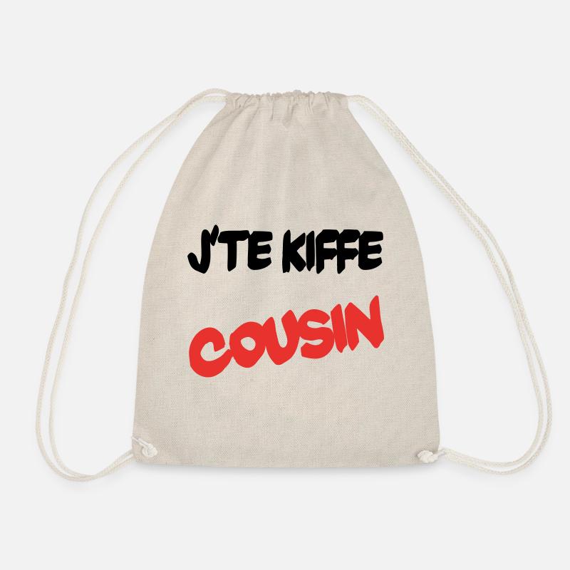 Cousin - Drawstring Bag - nature