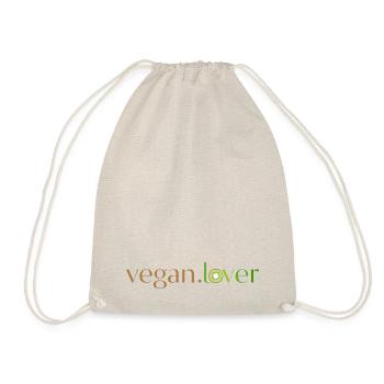 Veganer Liebhaber Kiwi - Turnbeutel - Natur - Vorne