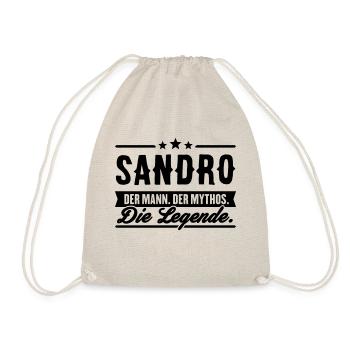 Man Myth Legend Sandro - Sac de sport léger - nature - Devant