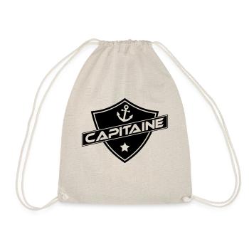blason capitaine - Sac de sport léger - nature - Devant