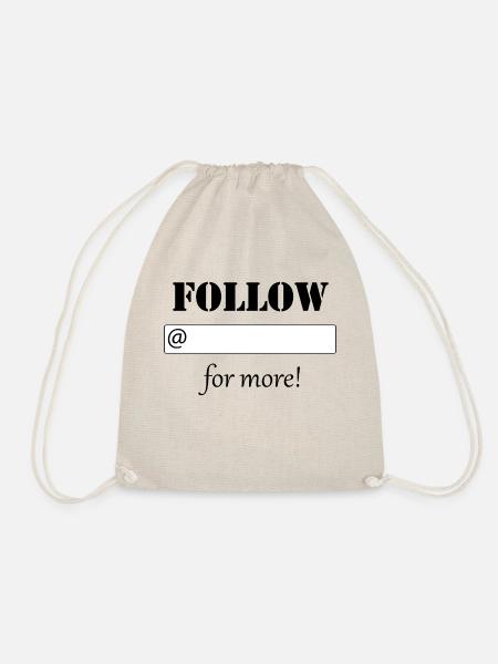 Influencer - Turnbeutel - Natur
