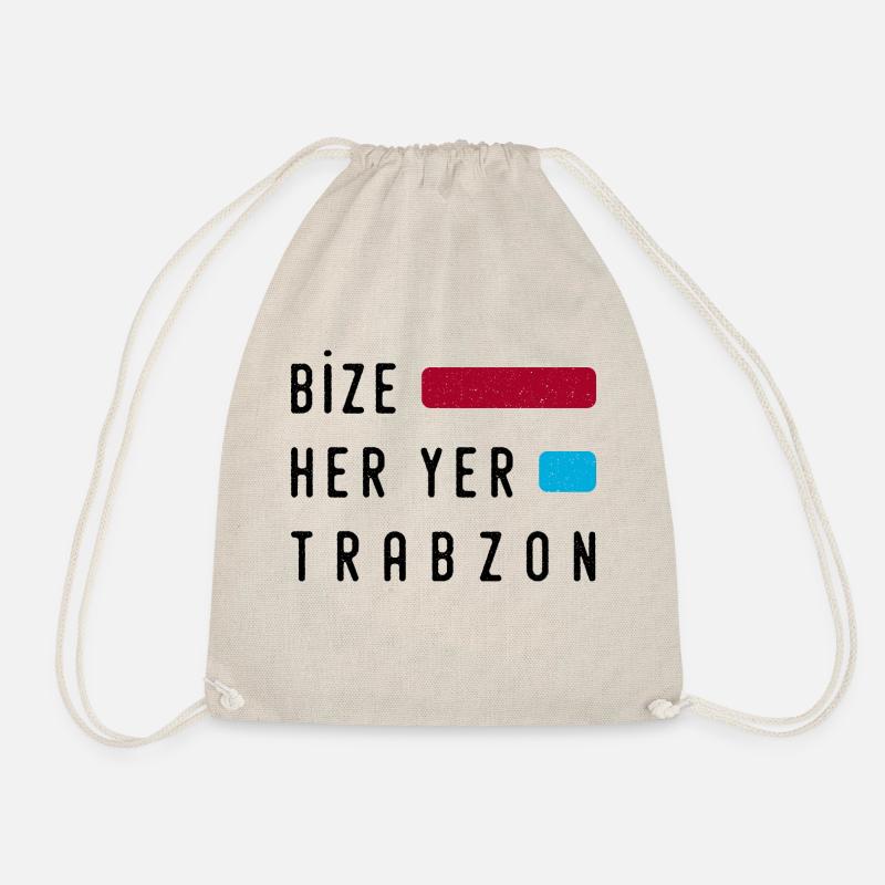 Bize her yer Trabzon - Turnbeutel - Natur