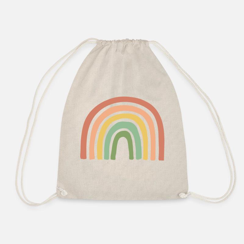 Regenbogen LGBT - Turnbeutel - Natur