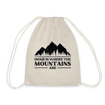 La maison est l’endroit où la randonnée en montagne la randonnée Escalade - Sac de sport léger - nature - Devant