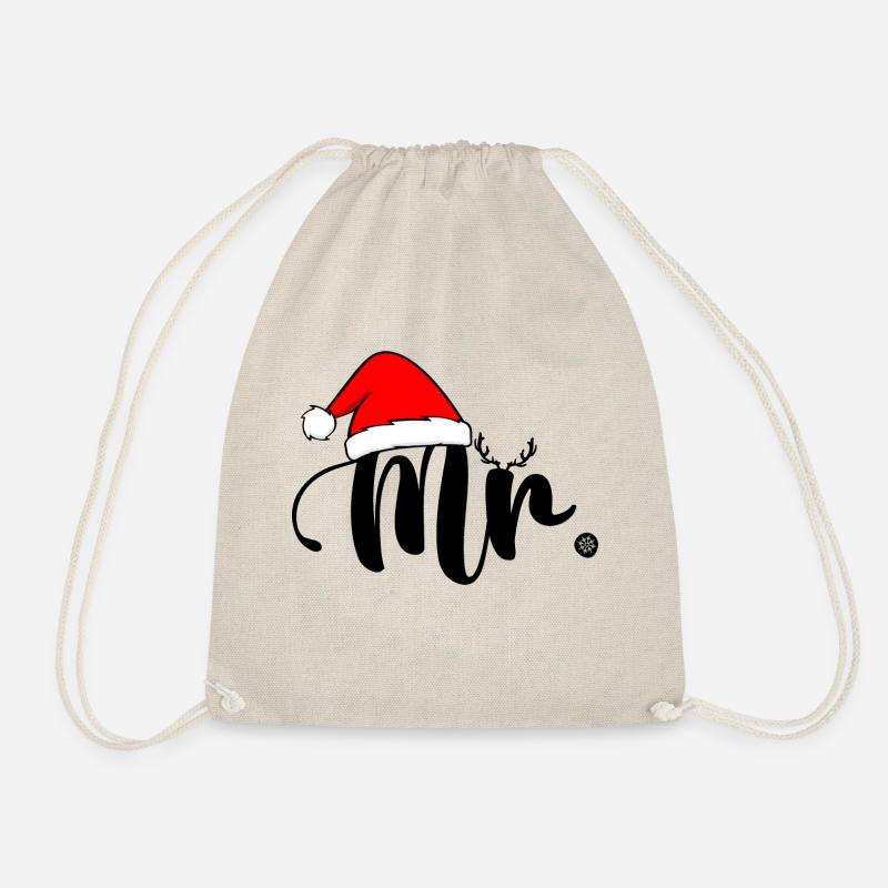 Monsieur Noël - Sac de sport léger - nature