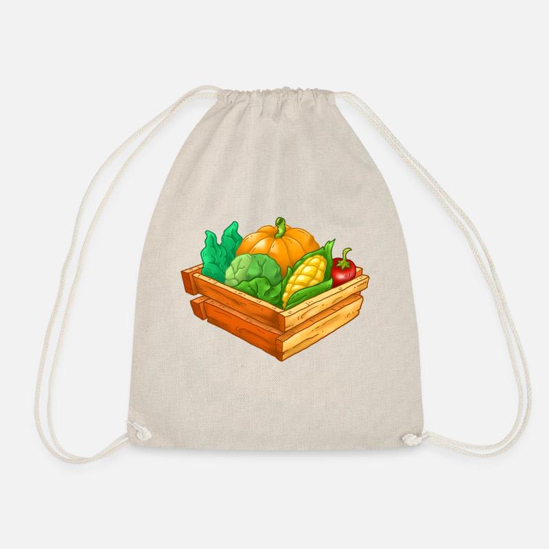 Vegetable - Drawstring Bag - nature