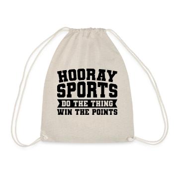 Sportspiel Sportmannschaft Geschenk - Turnbeutel - Natur - Vorne