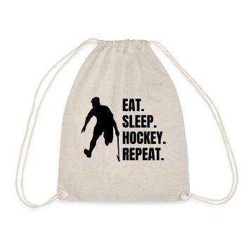 Joueur de hockey sur gazon de hockey sur sol - Sac de sport léger - nature - Devant
