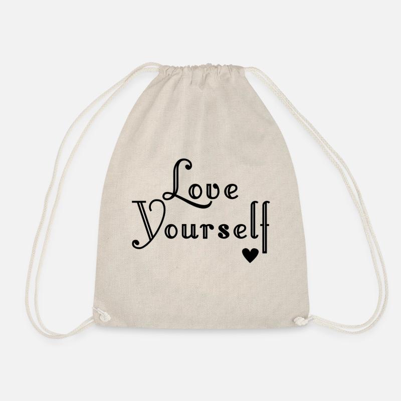 Love Yourself - Turnbeutel - Natur