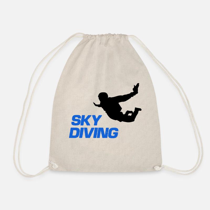 sky diving - Turnbeutel - Natur