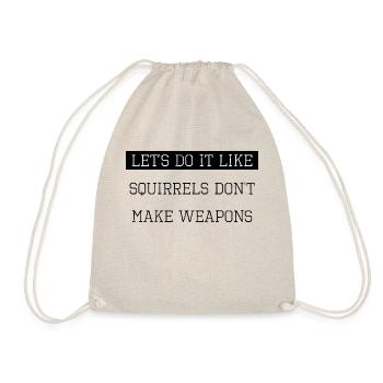amusement drôle paix pour paris blagues enfant citation fierté - Sac de sport léger - nature - Devant