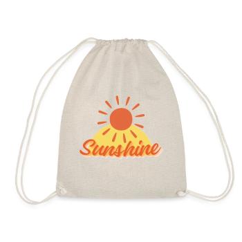 Die Sonne scheint - Turnbeutel - Natur - Vorne
