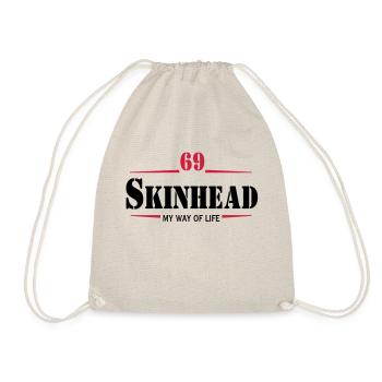 2 colors - Skinhead My Way of Life Skinheads - Turnbeutel - Natur - Vorne