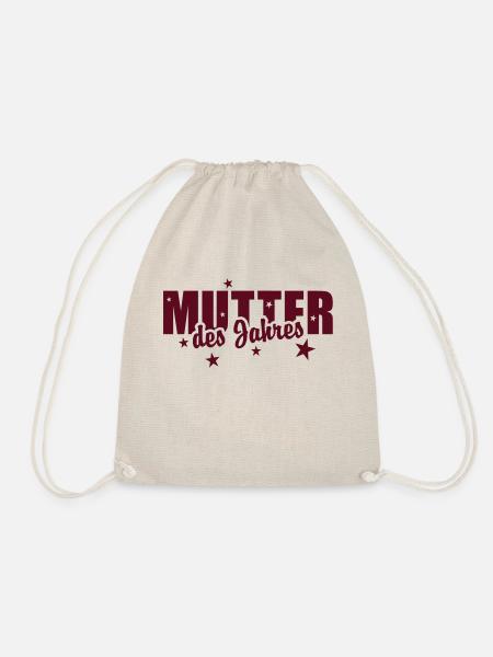 MUTTER des Jahres - Turnbeutel - Natur