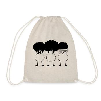 Funky Chicks - Sac de sport léger - nature - Devant