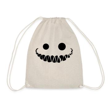 Monstre : Sourire qui fait peur - Sac de sport léger - nature - Devant