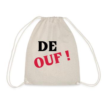 De ouf ! - Sac de sport léger - nature - Devant