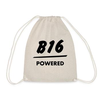 JDM T Engine powered B16 | T-shirts JDM - Drawstring Bag - nature - Front