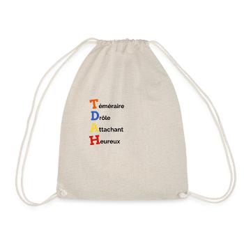 TDAH Lui - Sac de sport léger - nature - Devant