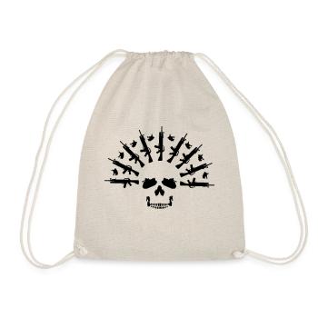 Skulls - Turnbeutel - Natur - Vorne