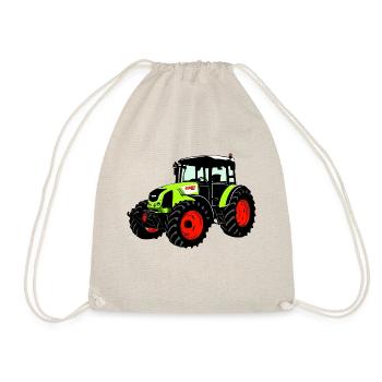 Traktor - Trecker - Schlepper - Landwirt - Turnbeutel - Natur - Vorne