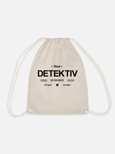 Bester Detektiv - Turnbeutel - Natur