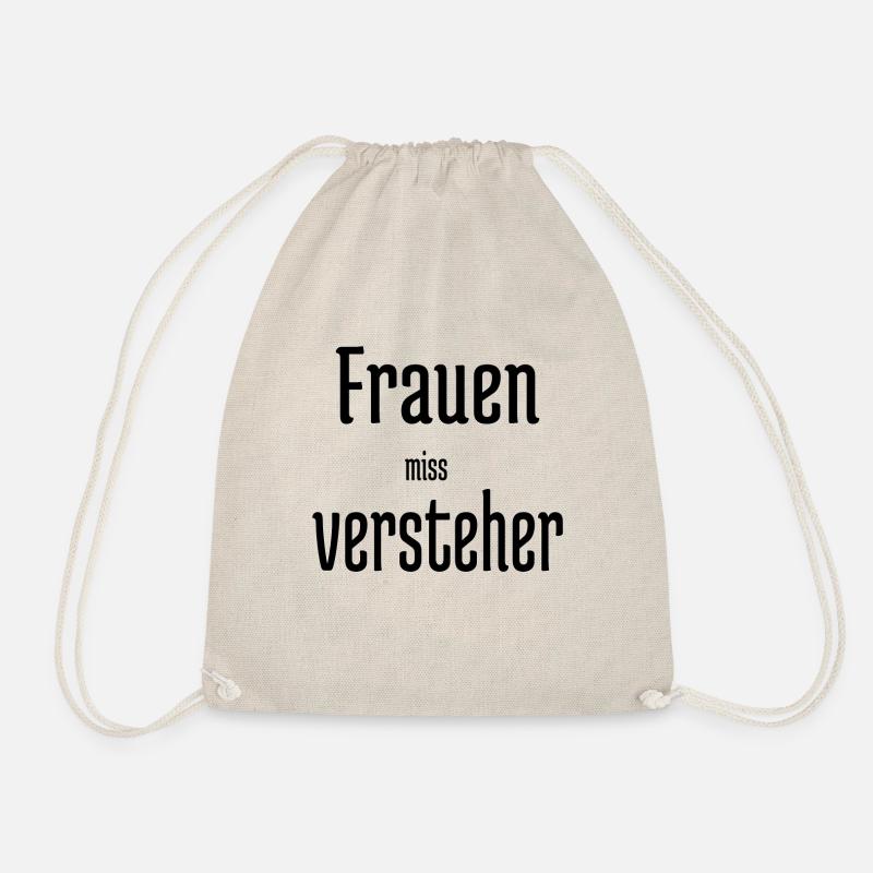 Frauenversteher Junggesellenabschied Cool Sprüche - Turnbeutel - Natur