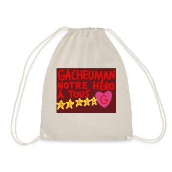 Gacheuman notre héro à tous. - Sac de sport léger - nature - Devant