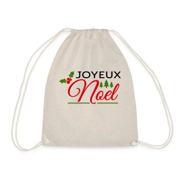 joyeux noël - Sac de sport léger - nature - Devant