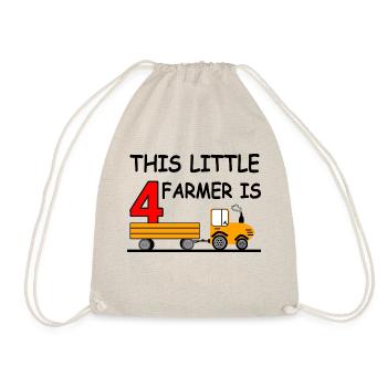 Tracteur - Sac de sport léger - nature - Devant