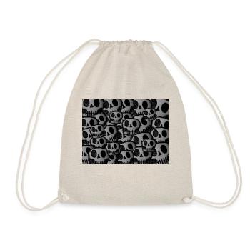 S C U L L S - Drawstring Bag - nature - Front
