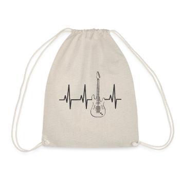 Battement du Coeur Guitare électrique - Sac de sport léger - nature - Devant