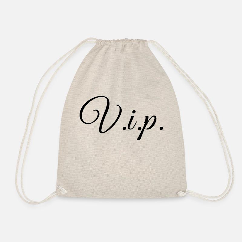 V.i.p. very important person - Drawstring Bag - nature