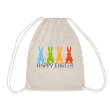 Easter/Ostern - Bo-Grafik - Turnbeutel - Natur - Vorne