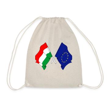 Flagge von Ungarn, Europa - Turnbeutel - Natur - Vorne