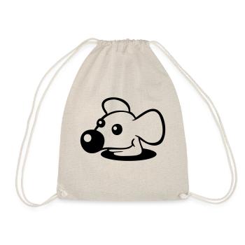 Souris Grand Nez Trou Inférieur Trou De Souris Peeps Mignon - Sac de sport léger - nature - Devant