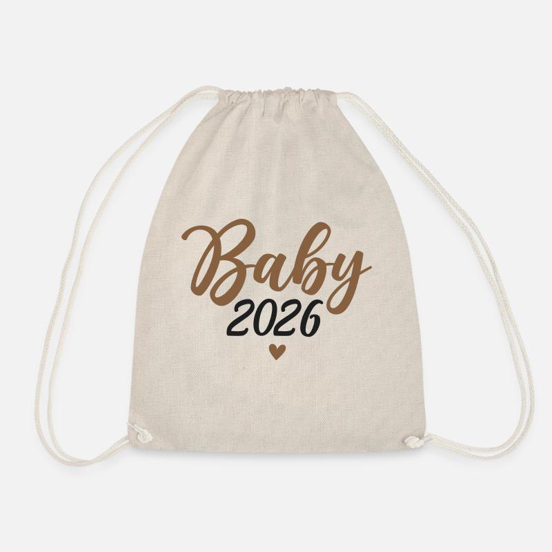 Baby 2026 - Turnbeutel - Natur
